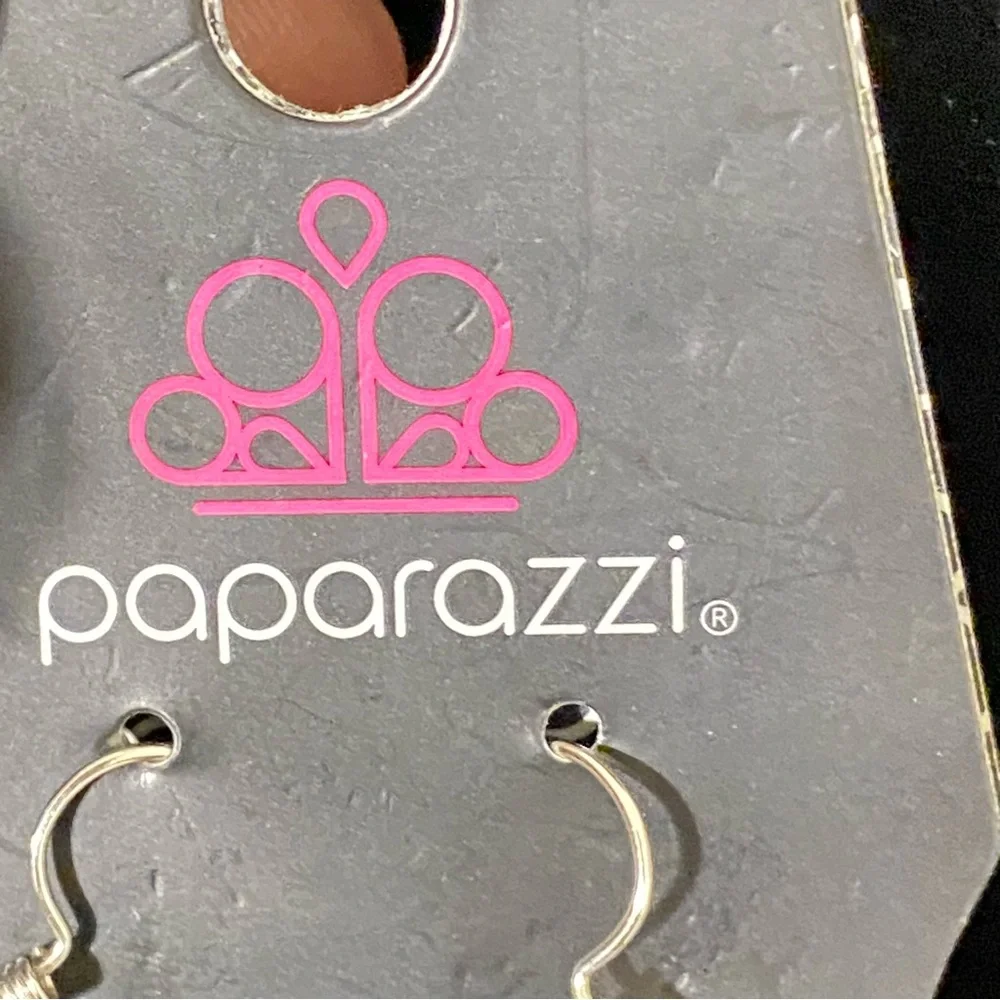 NWT Paparazzi Tribal By Fire Orange Long Chain Necklace and Earrings Set